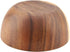 Yosoo Natural Hand-Made Solid Wood Bowl, Classic Large Round Acacia Wood Salad Soup Dining Bowl, 16x7 cm