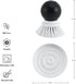 Countertops 2 KitchenAid Palm Brush with Dish Tray to Keep Dry and Clean, Durable Nylon Bristles for Tough Cleaning