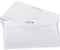 Outus 50 Pieces Bridal Recipe Cards Double Sided Kitchen Recipe Cards Sage Simple Wildflower Recipe Cards