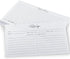 Outus 50 Pieces Bridal Recipe Cards Double Sided Kitchen Recipe Cards Sage Simple Wildflower Recipe Cards