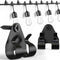 Lewufe Outdoor String Lights Clips, Stainless Steel Lights Hanger Hooks for Hanging