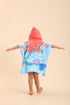 TEHALK 2-10 Swimming Mermaid Kids Hooded Beach Towels - Poncho Style, Years, & Pool Towels