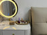 12.5" 8" Gold Mirror Tray| x | Mirror Trays for Vanity Elegant Guest Card Holder & Versatile Home/Vanity Decor |