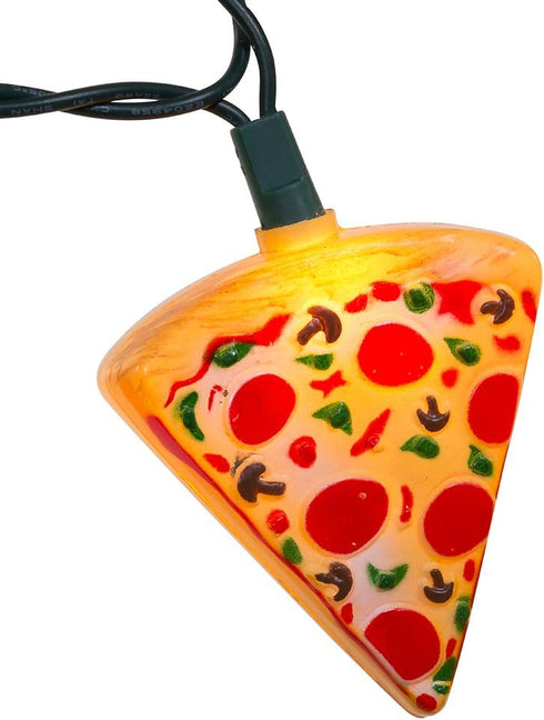 Kurt Adler Indoor/Outdoor 10-Light Pizza Light Set