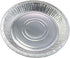 KitchenDance 10" Disposable Aluminum Foil Pie Pans Pack of 12 Strong & Sturdy Tins for Bakers and Cooking