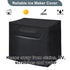 Ice Maker Cover, Universal Waterproof Shield for Rice Cooker, Bread Machine, Other Countertop Appliances, Black
