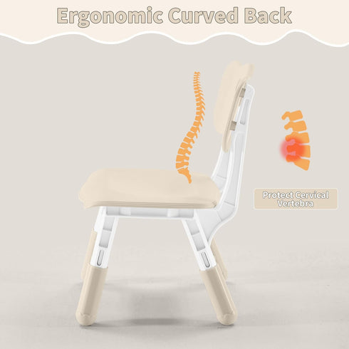 3 2-8, Set (2-Pack) GITAWUSA Adjustable Kids Chair, Level Height Adjustable Child Chair, Toddler Chairs for Children
