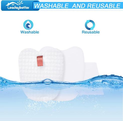 8 Pre-Filters (4 Foam + 4 Felt) and 4 Post-Filters for Shark Rocket Zero-M Vacuums, Replaces Shark Part #