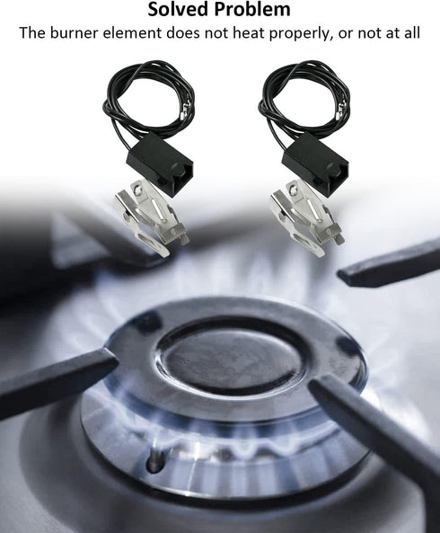 2Pack WB2X8228 Element Receptacle and Wire Kit for GE Electric Ranges Electric Stove Burners parts