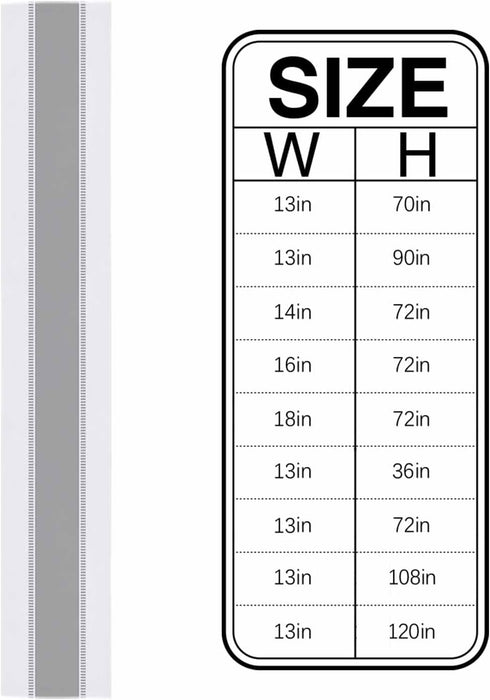 Futuregrace 72 inches Grey Table Runners Stripes Table Runner Dresser Scarves Long,Non Slip Modern Decortaive Table