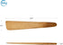FAAY 13" Flat Wooden Spatula for Cast Iron, Egg Flipper, Handcrafted from Golden Teak for Non-Stick Cookware