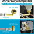 Universal Dishwasher Installation Kit, 12 Ft Stainless Steel Hose with Burst Proof Water Supply Line & 3/8" Compression