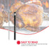 Home Basics Durable Cooking Thermometer - Stainless Steel Construction