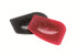 Lodge SCRAPERPK 2-Pack Durable Pan Scrapers, Red and Black