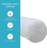Fairfield Poly-Fil Premier Neckroll Ultra Plush Pillow Insert, 14 x 5-Inch, White