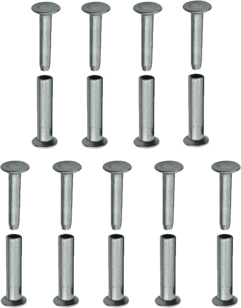 9 Sets Kitchen Knife Handle Screw Fixing Rivet Nuts, Chef Knives Cutter Wooden Grip Screws