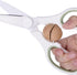 Linoroso Kitchen Scissors All Purpose Kitchen Shears with Magnetic Holder, Soft Grip Handle Cooking Scissors Dishwasher
