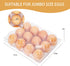 60Pack 1 Dozen Commercial 3x4 Duck Egg Cartons Cheap Bulk Jumbo Egg Cartons Extra Large Egg Containers for Home Ranch