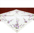 Simhomsen Small Spring Butterfly and Floral Tablecloths Toppers, Tablecovers for End Table,