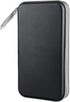CD Case, DVD Case Holder, 96 Capacity Hard Plastic Storage Binder for Car, Home, Office, Travel (Black).