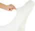 Ascoza 6 Pack Ivory Spandex Folding Chair Covers in Stretch Washable Fabric for Wedding, Party,Holidays,Celebration