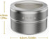 Set 16 4 Wall-Plates,100 Stickers,2 3 oz Vetacsion of Magnetic Spice Tins with Metal Preprinted Seasoning Label Styles