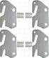 CAFORO #10 Hook Plates for Wooden Beds Frame Bracket Headboard Footboard with Pin