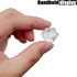 Fake Crushed Ice Cubes, 150 pcs 16*22 mm Artificial Acrylic Crystal Rocks for Vase Fillers and Wedding Decoration