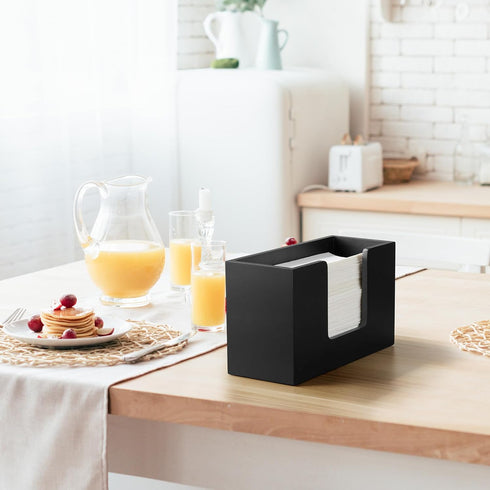 CMLKLZD 2 Pack Countertop, Commercial Paper Towel Dispenser Wooden Folded Paper Hand Towel Holder for Guest Bathroom