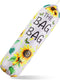 Aysatogc Plastic Bag Holder, Sunflower Kitchen Dispenser Holders Reusable Washable Trash Garbage Bag