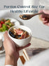 DOWAN 10 OZ Ice Cream Bowls Set of 6, 4.25" Ceramic Dessert Bowls for Side Dishes, Oatmeal, Fruit