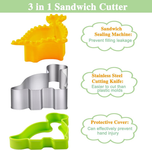 Kimfead 48 Sandwich Cutter for Kids Pcs, Cookie Cutters, Fruit Vegetable Cutter Shapes, Food Picks for Bento Box, Mouse