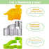 Kimfead 48 Sandwich Cutter for Kids Pcs, Cookie Cutters, Fruit Vegetable Cutter Shapes, Food Picks for Bento Box, Mouse
