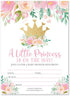 Hadley Designs 25 Girl Baby Shower Invitations - Princess Theme Baby Shower Invitations, Baby Sprinkle Invitations