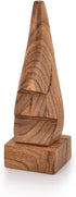 NIRMAN Wooden Nose Shaped Eyeglass Holder, Unique Desktop Accessory and Gifts Home Décor Display Stand (2" x 2" x 6")