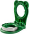 Uncrustable Sandwich Maker, 3.7 Inch Pocket Circle Shape Sandwich Cutter and Sealer for Kids Lunchboxes (Green)
