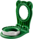Uncrustable Sandwich Maker, 3.7 Inch Pocket Circle Shape Sandwich Cutter and Sealer for Kids Lunchboxes (Green)