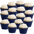 Dress My Cupcake Standard Navy Blue Cupcake Wrappers, Set of 100