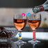 Jolbndcv 30 Pcs Silicone Drink Markers, Wine Glass Charms for Champagne Flutes, Cocktails, Martinis, 3 Shapes
