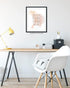 Govivo Therapist Office Decor, This Is A Safe Space Wall Art for School Counselor, 11x14 Unframed Print