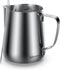 Milk Frothing Pitcher, 20oz Stainless Steel Steaming Pitcher for Coffee Bar, Cappuccino Barista Tools