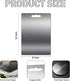 byojia (12"L 8"W) Titanium Cutting Board - Cutting Boards for Kitchen, Double-sided Food-grade Titanium Chopping Boards