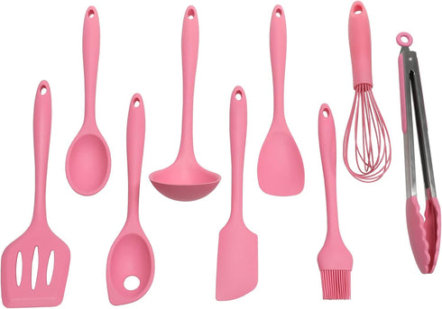 Chef Craft Premium Silicone Spatula/Turner, 11.75 Inch, Pink