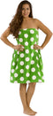 BY LORA Terry Cotton Beach Towel Wrap for Women, Apple, XXL