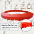 Adjustable Silicone Pie Crust Shields, Baking Protectors Cover Ring Fits 8-11.4 Inch Pies (Red-1Pcs), LYRAIN-119