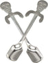 Maydahui 6PCS Skull Spoons, 5 Inch 18/10 Stainless Steel Teaspoons for Halloween Party