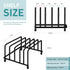 Cutting Board Organizers with 1.0 and 0.6 Inch Wide Slots, Racks for Storage, Bakeware Organizers for Cabinets