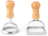 Fox Run 57670 Ravioli Cutter Stamps, Round & Square, Set of 2, 2.75 x 4.75 x 5.75 inches