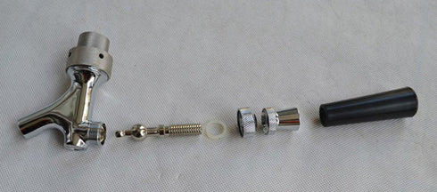 Mobile Faucet Tap for Cornelius Ball Lock Disconnect, Beer Wine Kegs