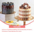 BYKITCHEN 12 Inch Cake Collar, Large Clear Acetate Sheets for Chocolate Mousse DIY Cake Wrapping